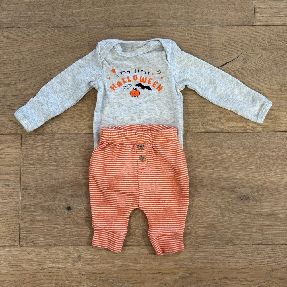 Carter's Baby 2-Piece My First Halloween Bodysuit Pant Set
